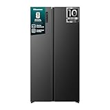 Hisense RS3P558NEFC Side-by-Side/ 544L/ Großes Fassungsvermögen/XXL Türfach/Multifunktionale Getränkeablage/Flat…