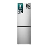 Hisense RB3N300NECA Kühl- Gefrierkombination/Total NoFrost/Türöffnung bis 90°/Multiflow 360°/Flaschenhalter/FreshZone/304L…